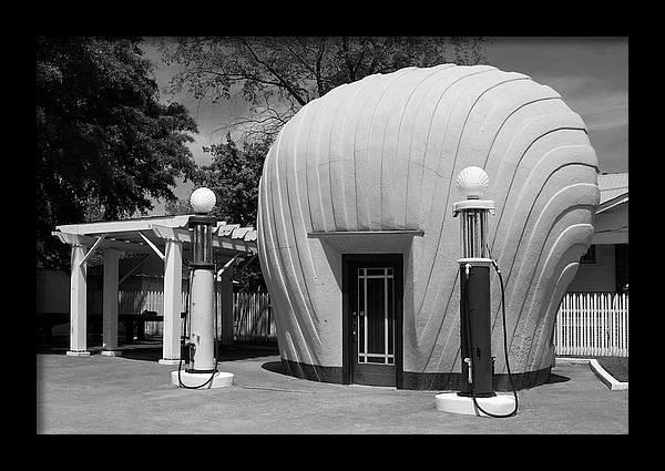 Shell Shaped Shell Station in Winston-Salem, North Carolina