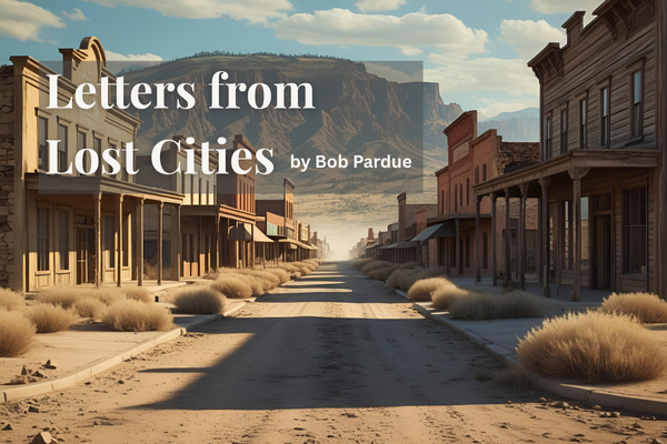 Letters from Lost Cities – Printable Vintage Storytelling Art