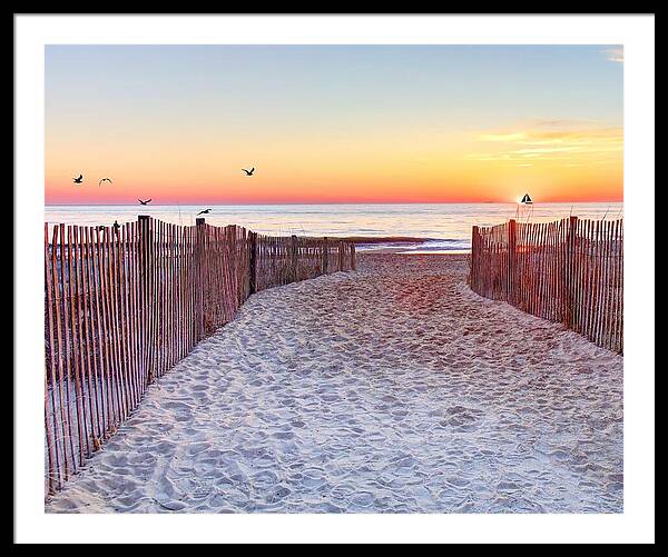 My Rehoboth Beach Sunrise print