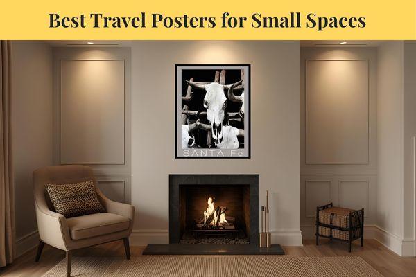 Best Travel Posters for Small Spaces: Stylish Wall Art for Studios, Bedrooms, and Airbnb Décor