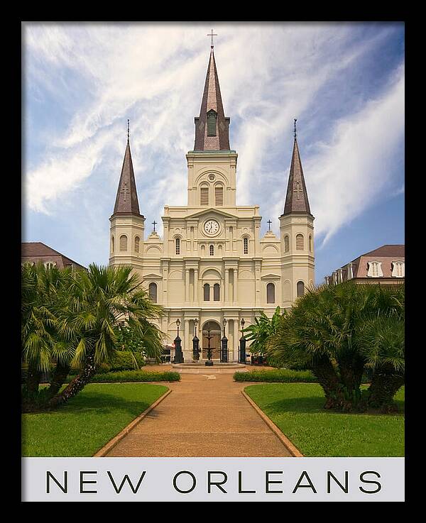 New Orleans  travel poster by Bob Pardue
