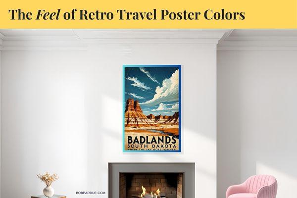 The Magic of Vintage Colors: Why Retro Poster Tones Feel So Comforting