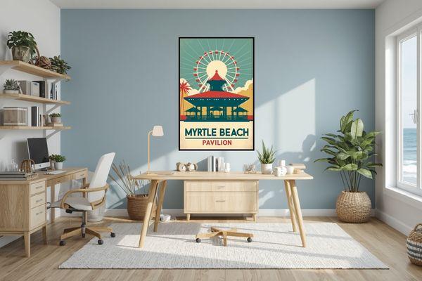 Myrtle Beach South Carolina Travel Posters
