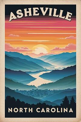 Asheville North Carolina Wall Art