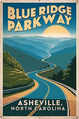 Blue Ridge Parkway Wall Art