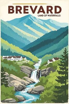 Brevard North Carolina Wall Art