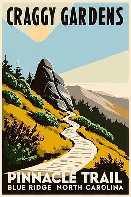 Craggy Gardens Wall Art