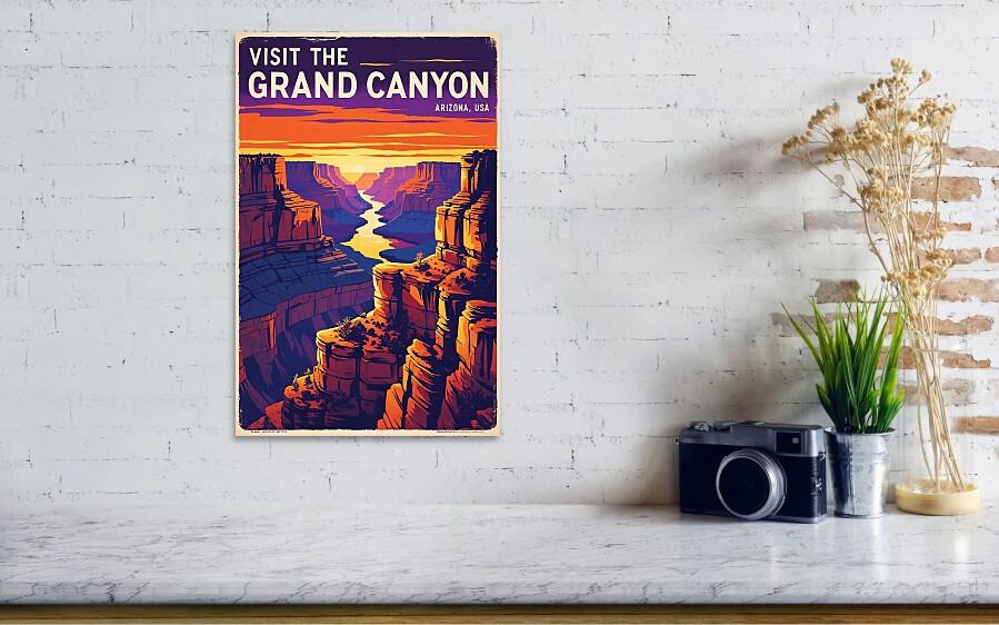 Best Retro Sunset Travel Posters for Warm, Relaxing Wall Decor