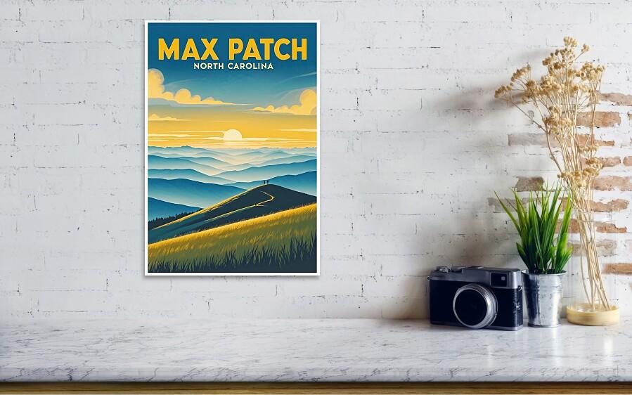 Appalachian Mountain Travel Posters for Cozy Rustic Decor