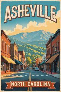 North Carolina Travel Poster