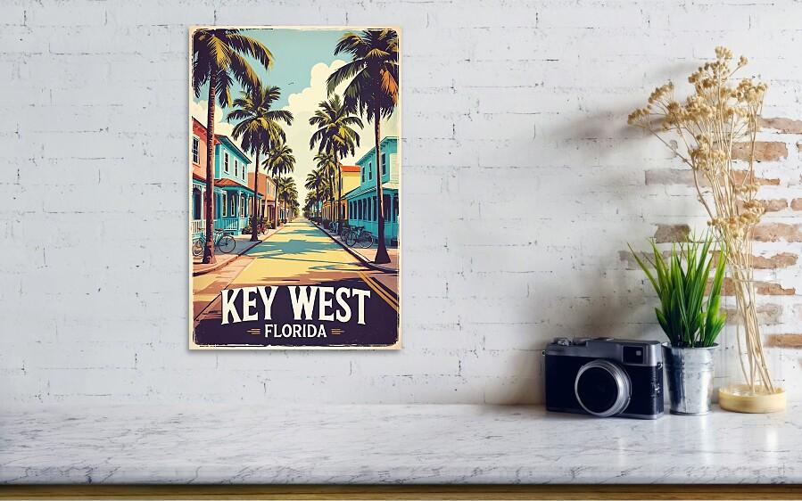 Step Into the Sunshine: Retro Florida Posters for Your Walls