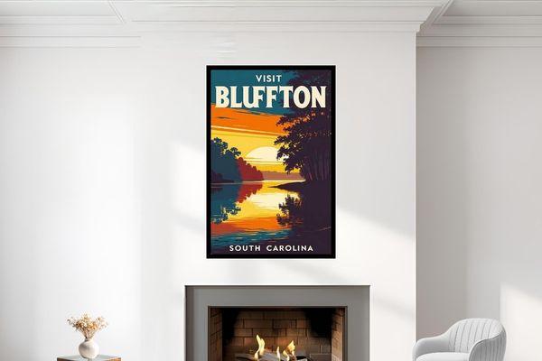 Bluffton SC Wall Art