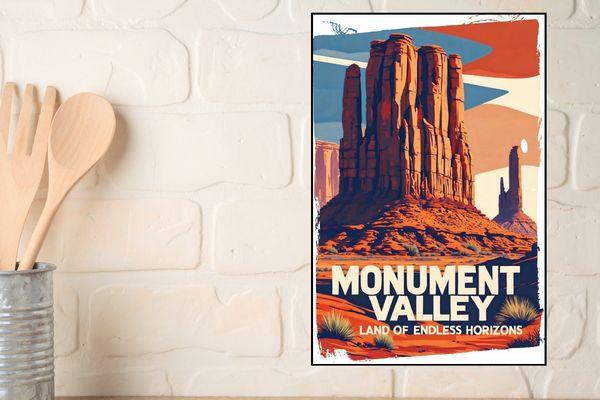 National Park Travel Posters as wall art