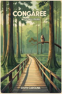 Congaree National Park Poster