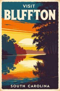 Bluffton South Carolina wall art by Bob Pardue