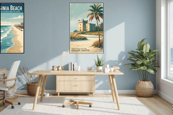 SC Coastal Travel Posters