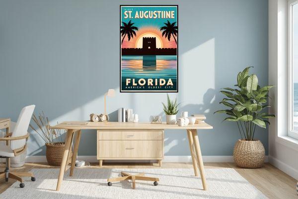 Southeastern Travel Art for home decor
