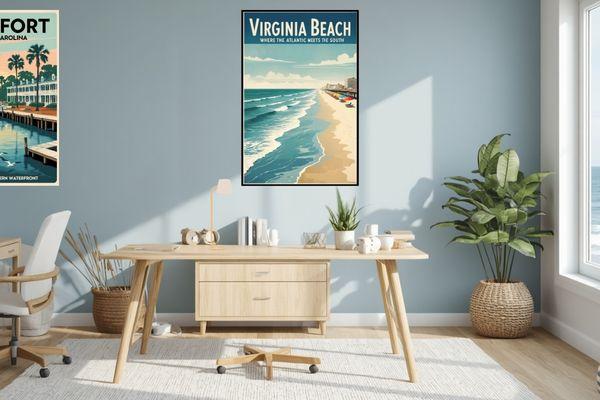 Classic Coastal Inspiration in Vintage Style